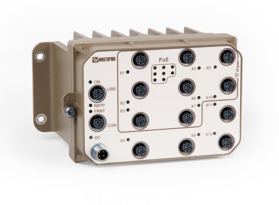 Westermo switches forbedrer Power-over Ethernet for jernbaners kommunikationsnetværk
